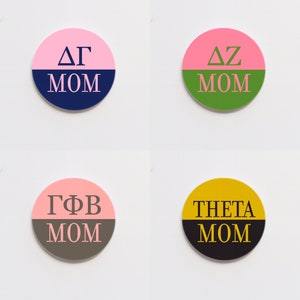 Sorority Mom Button