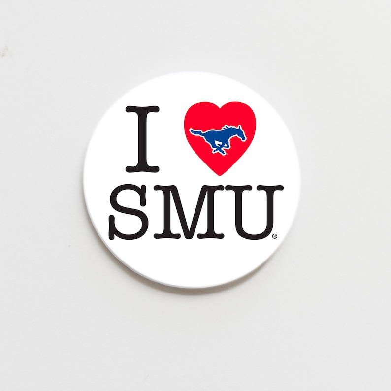 SMU Mustangs Game Day Button (8 Design Options) - Etsy