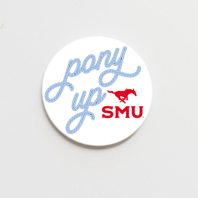 SMU Mustangs Game Day Button (8 Design Options) - Etsy