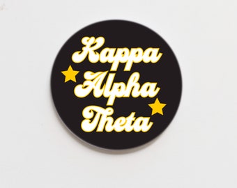 TPA Theta Phi Alpha Star Single Sorority Pinback Button - Etsy