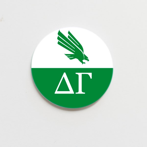 University of North Texas Delta Gamma Gameday Button