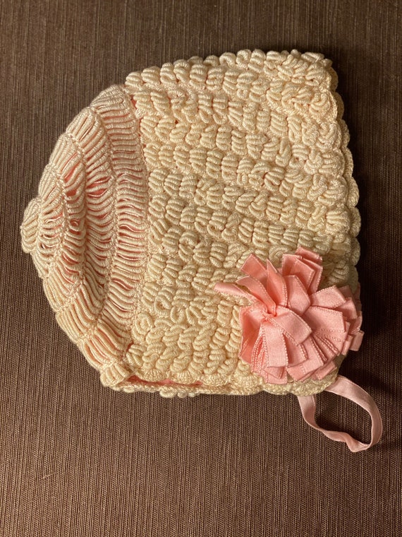 Baby girls 1930’s bonnet