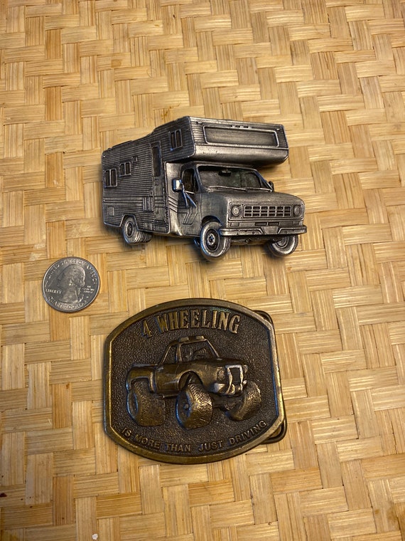 Two Vintage Belt Buckles - image 5