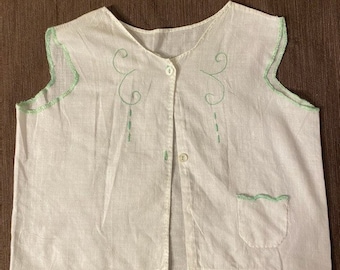 Vintage lien top
