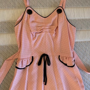Vintage 1940s/50 maxi dress