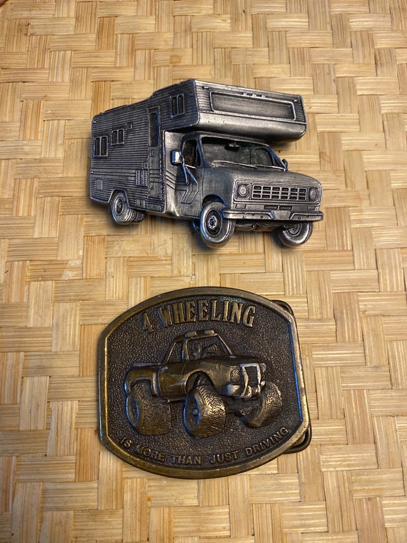 Two Vintage Belt Buckles