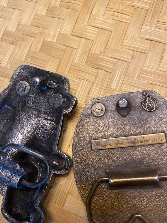 Two Vintage Belt Buckles - image 3
