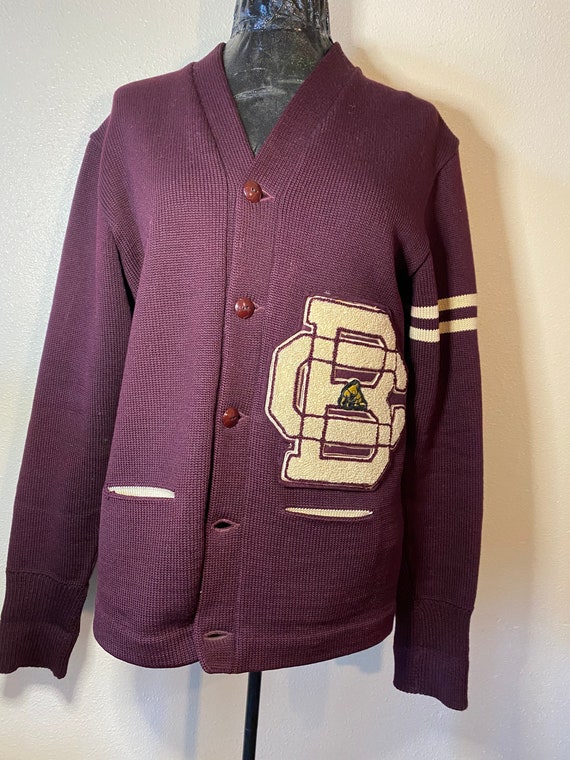Vintage letterman sweater
