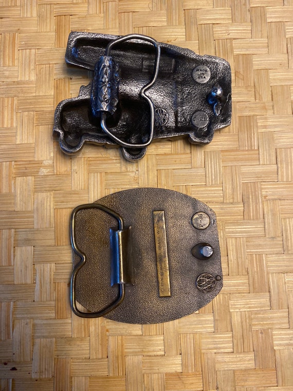 Two Vintage Belt Buckles - image 2