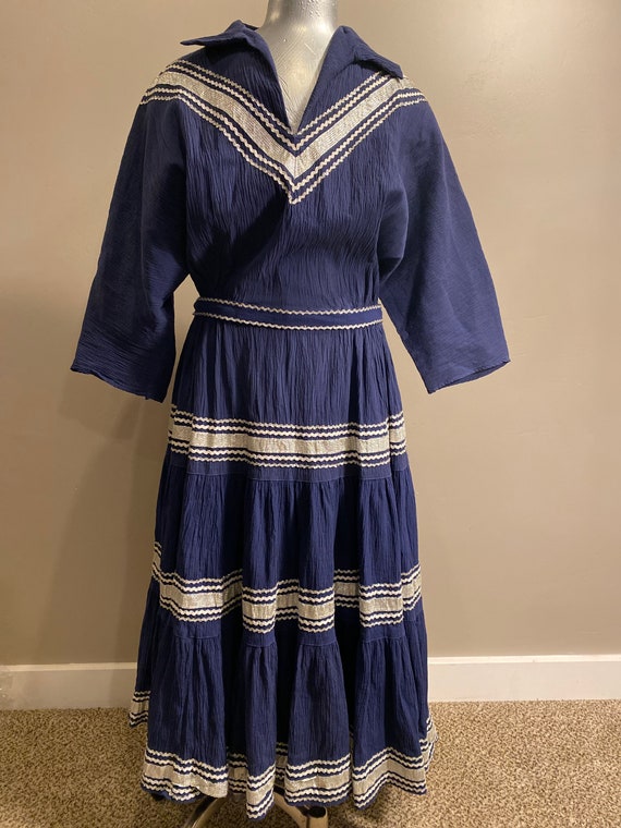 Vintage 1950s fiesta dress