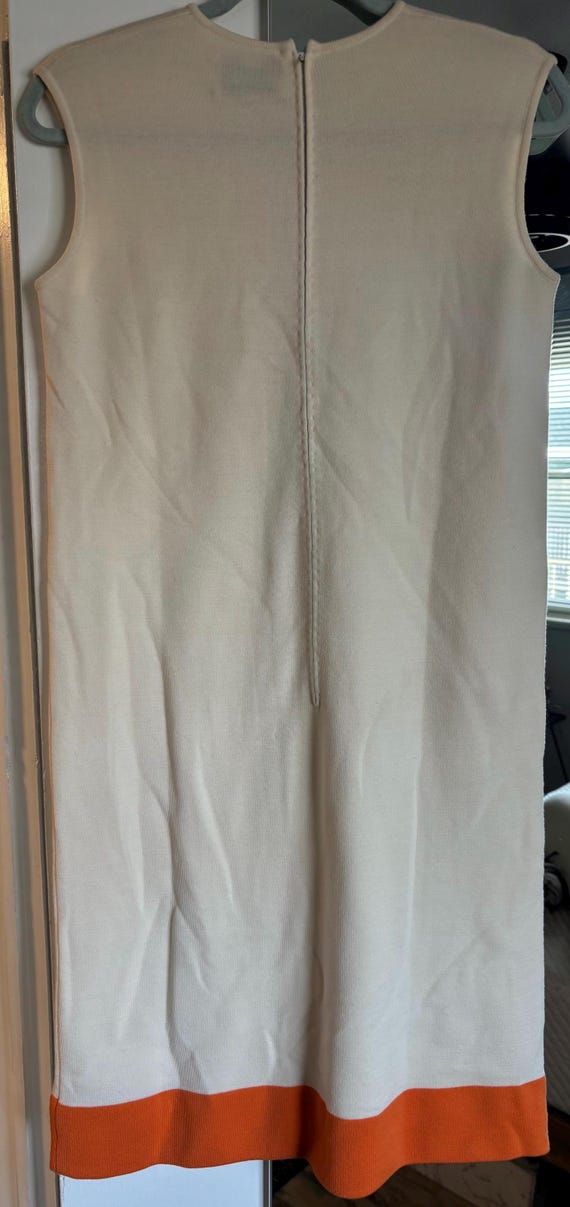 1960s wool mod dress - image 2