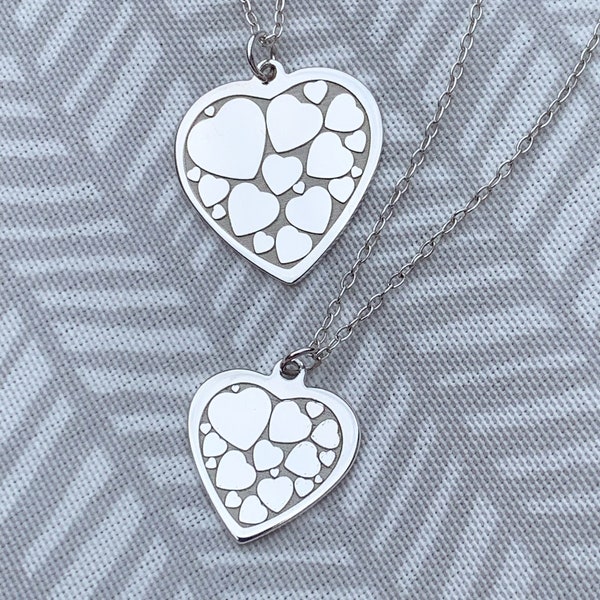 Multiple Heart Necklace