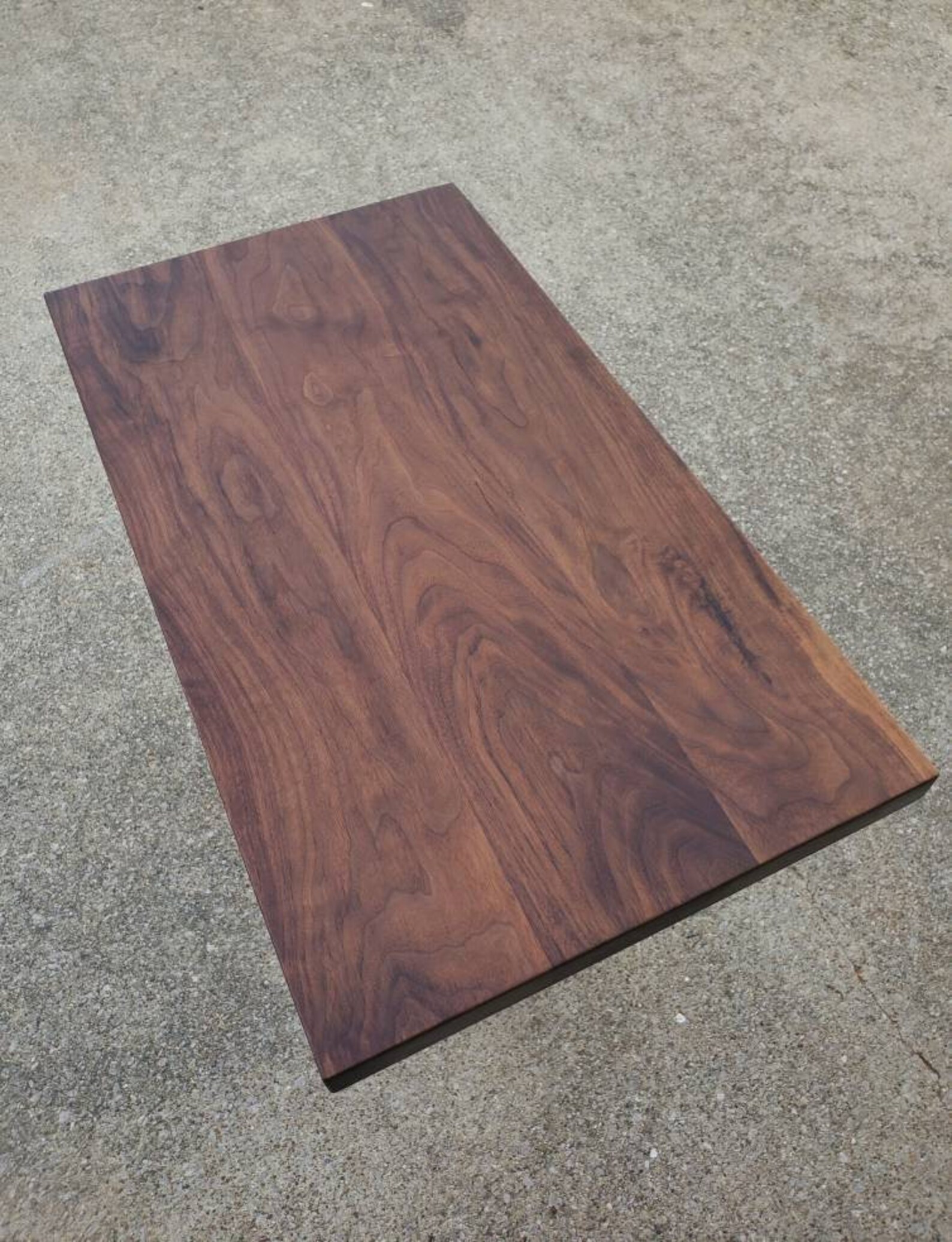 Walnut Table Top Black Walnut Table Top Custom Table Top Etsy