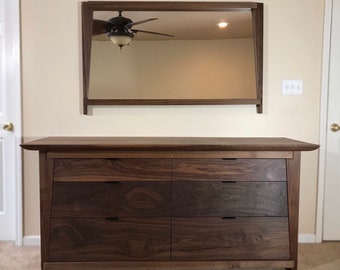 Solid Wood Dresser - Etsy
