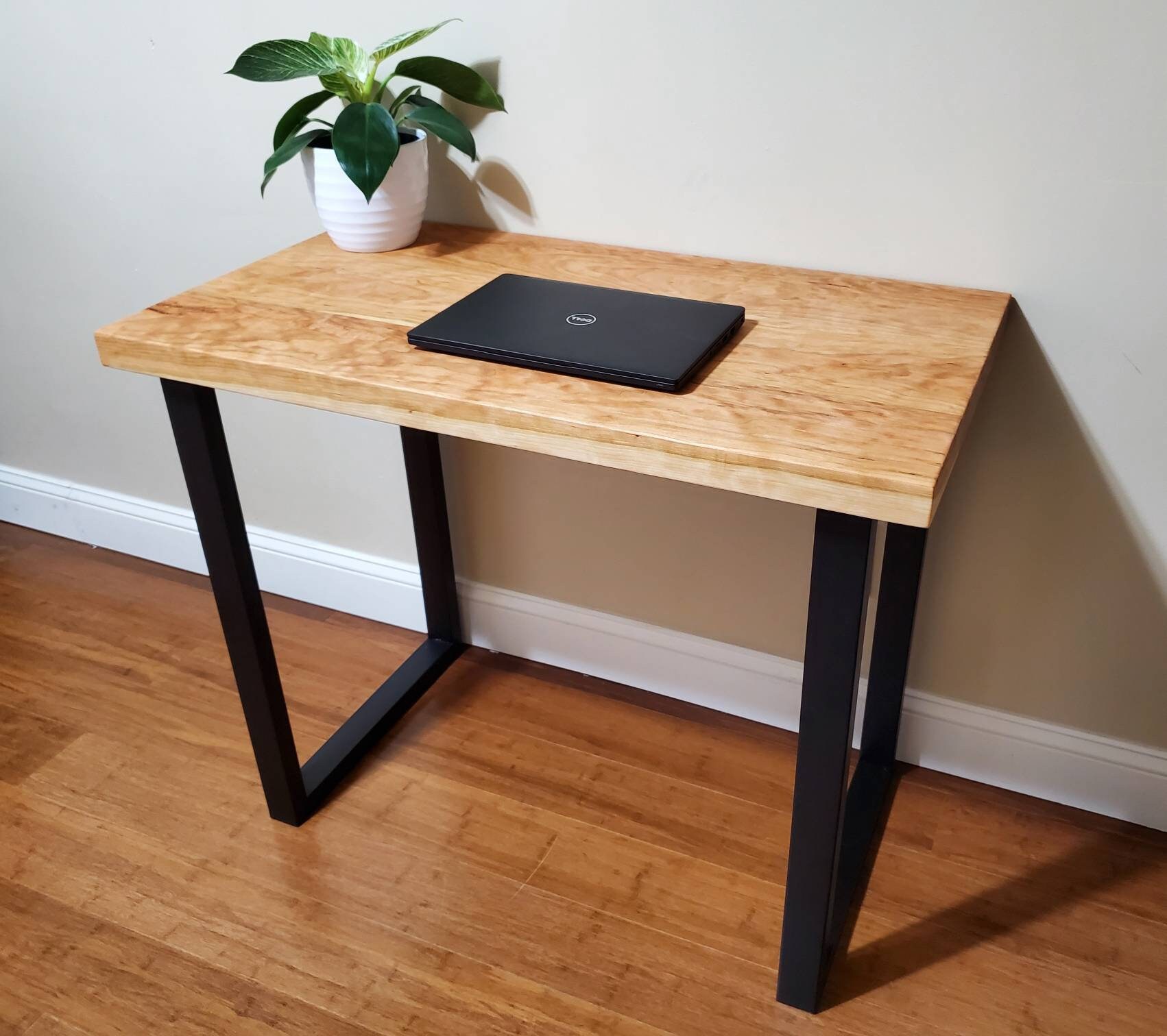 Solid Wood Desk Cherry Desk Solid Cherry Desk Cherry Wood - Etsy
