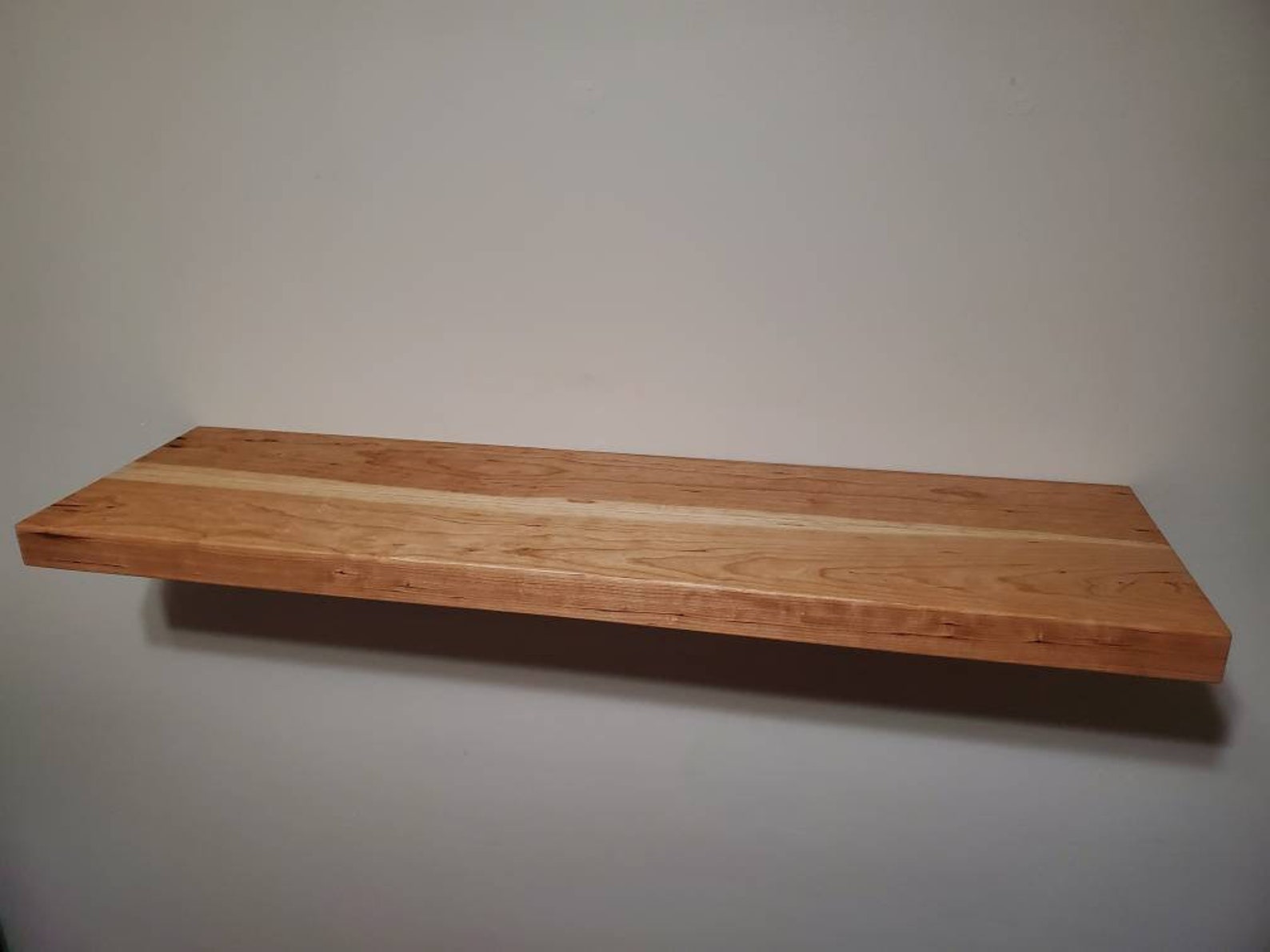 Cherry Floating Shelf Floating Shelves Cherry Wall Shelves Etsy