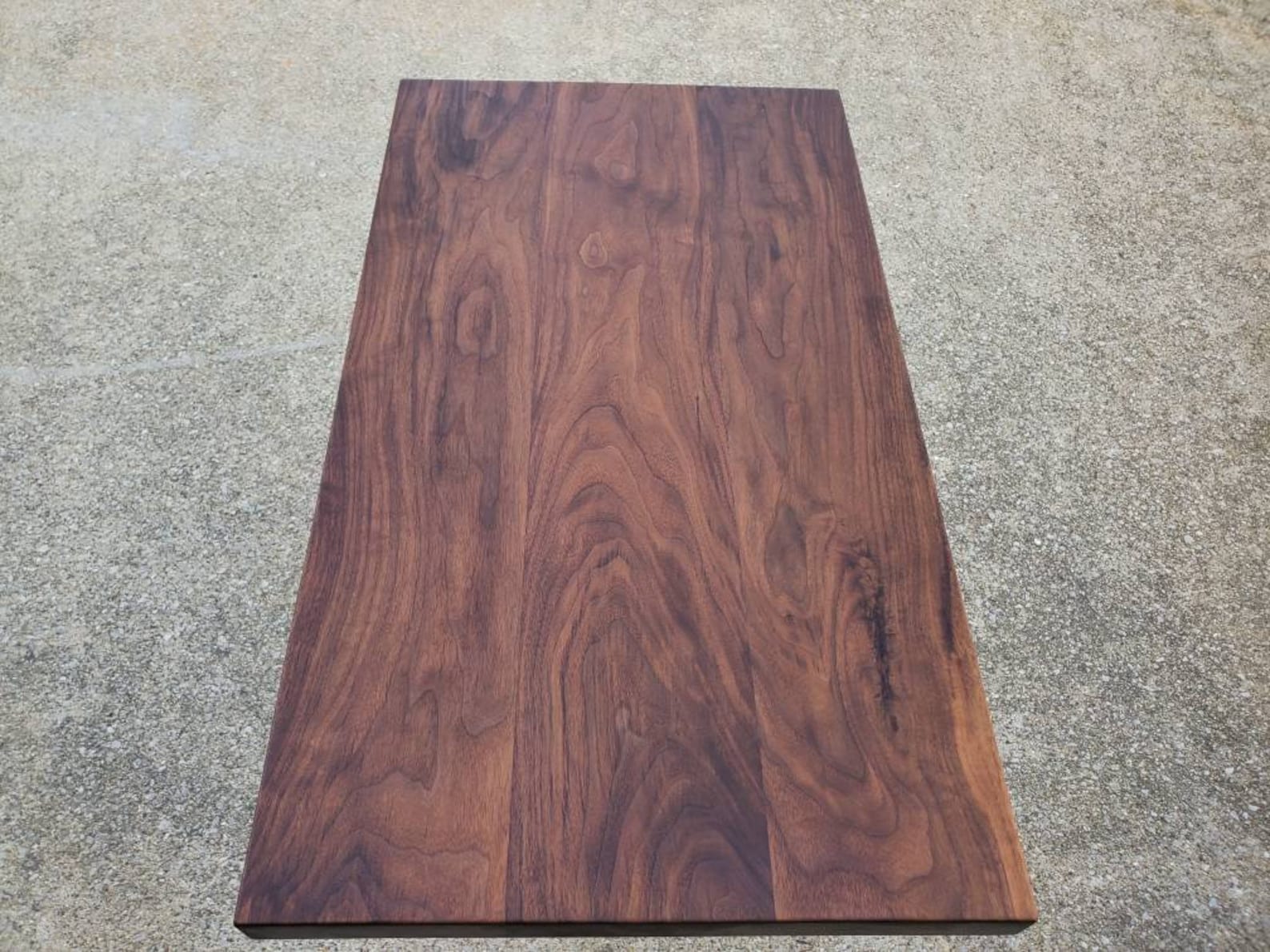 Walnut Table Top Black Walnut Table Top Custom Table Top Etsy