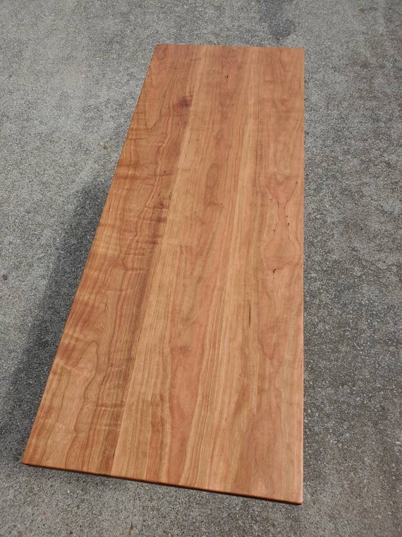 Cherry Table Top, Wood Desk Top, Solid Wood Table Top, Custom