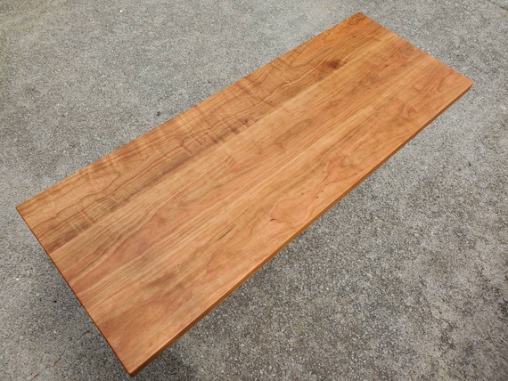 Cherry Table Top, Wood Desk Top, Solid Wood Table Top, Custom