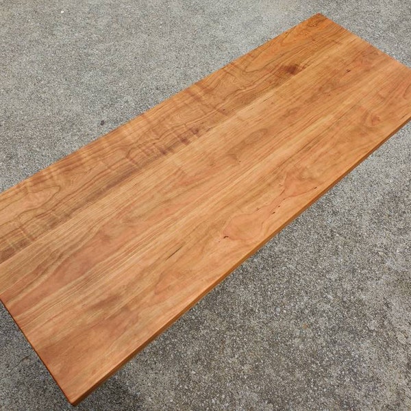 Cherry table top, wood desk top, Solid wood table top, custom table tops