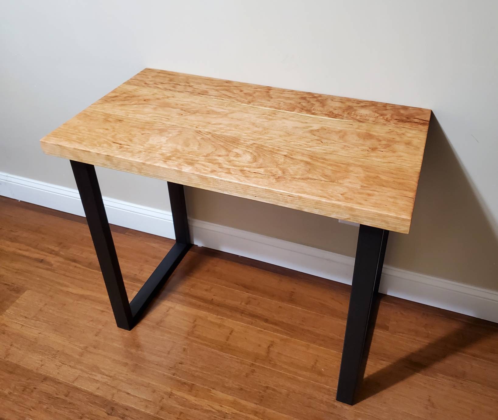 Solid Wood Desk Cherry Desk Solid Cherry Desk Cherry Wood - Etsy