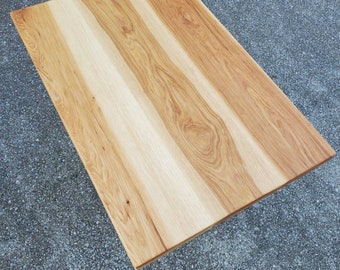 Tablero de mesa Hickory, tablero de mesa de madera maciza, escritorios  personalizados -  España