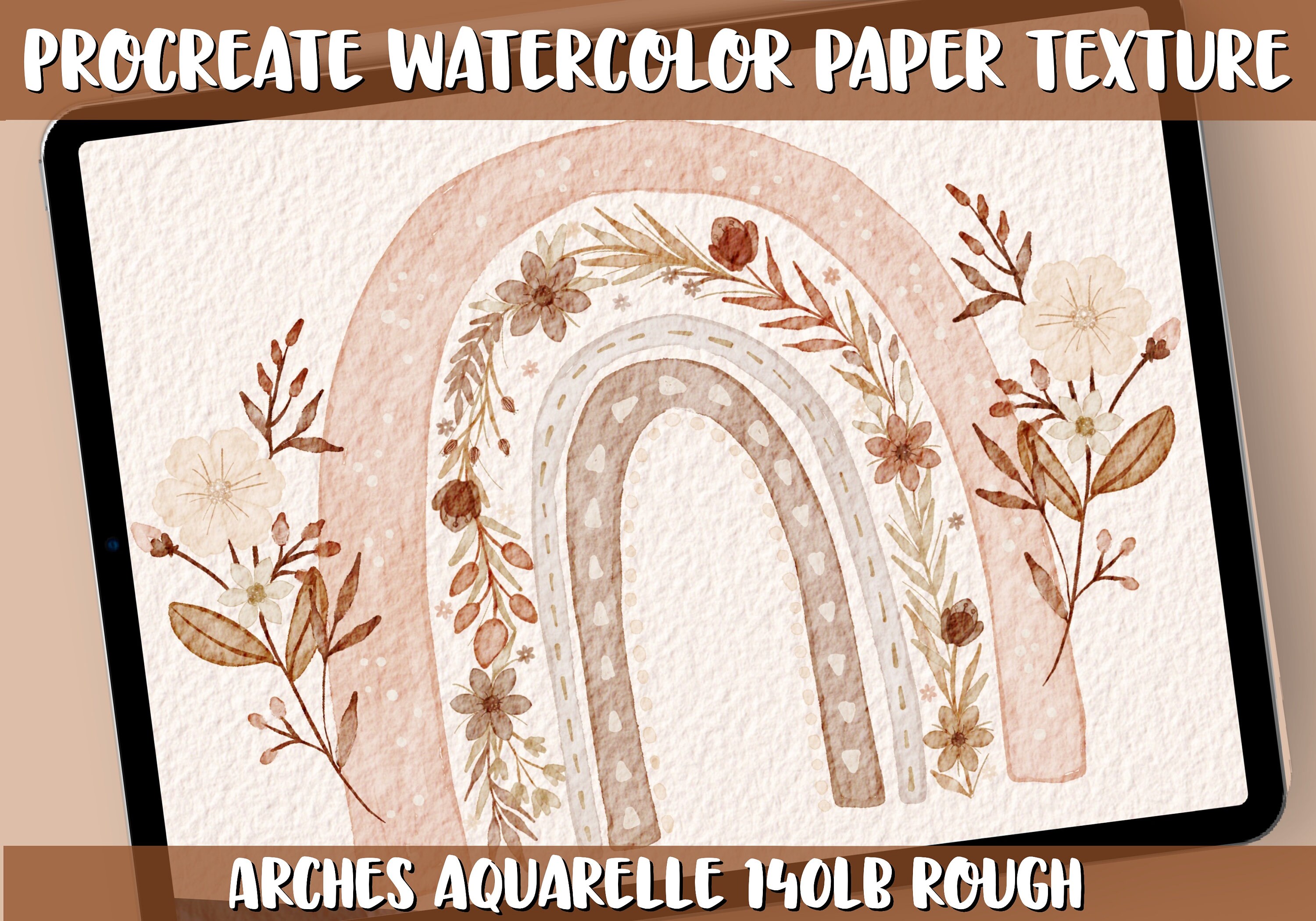 Procreate Watercolor Paper Procreate Paper Texture Procreate Etsy
