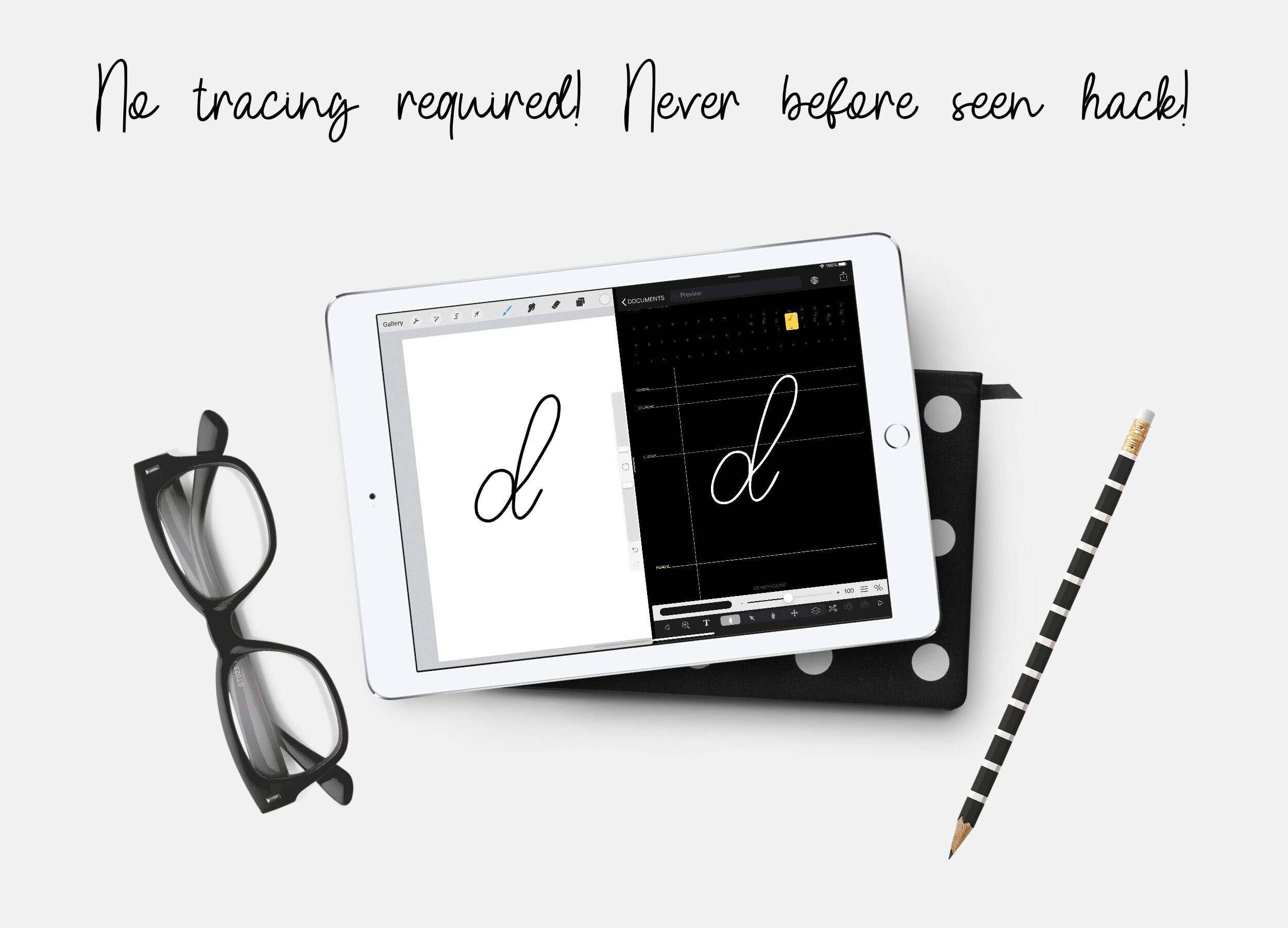 Design Fonts for Ipad Font Guide Ipad Fonts for Procreate Etsy UK