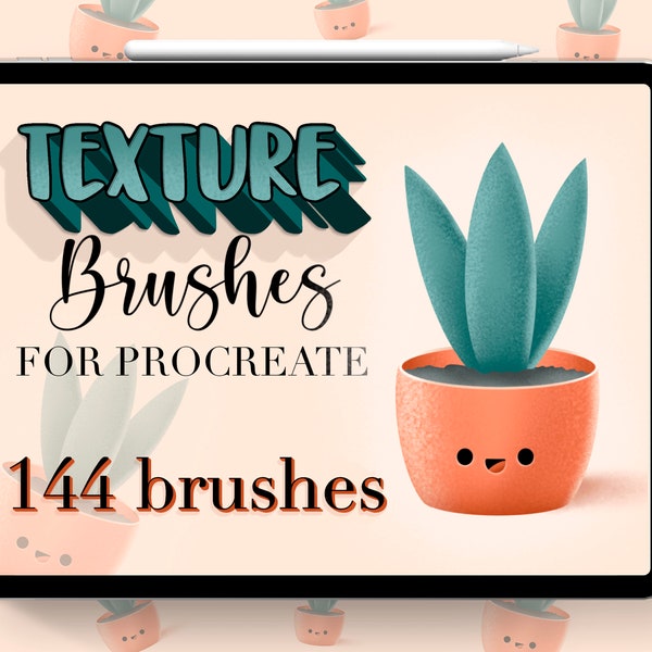 Texture Brushes for Procreate Bundle, textile brushes, illustration brushes, fabric texture, shadow highlights,jeans texture,leather texture