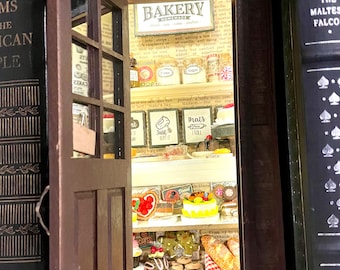 Shelf Life Series: #1 Bakery — booknook book shelf insert