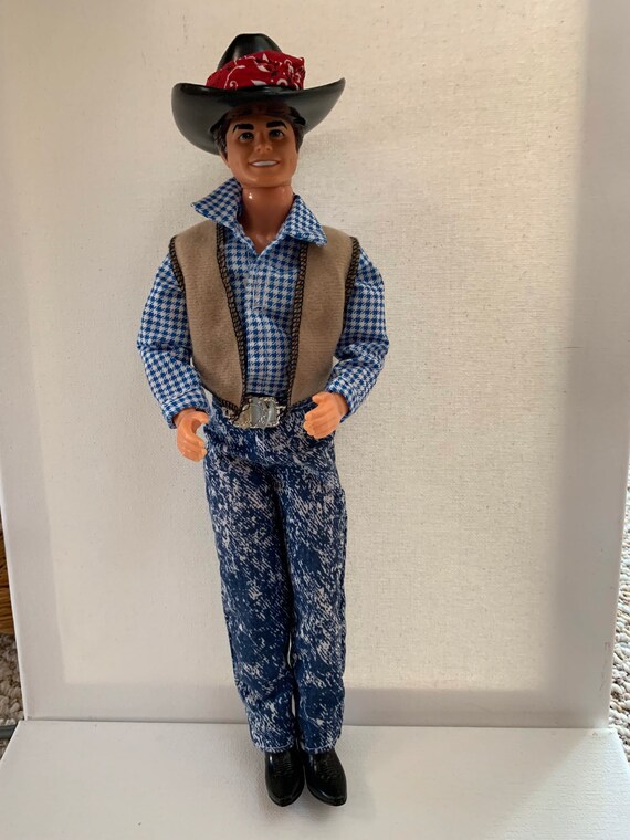 Ken barbie Doll Cool Looks Fashion Cowboy Outfit and Etsy
