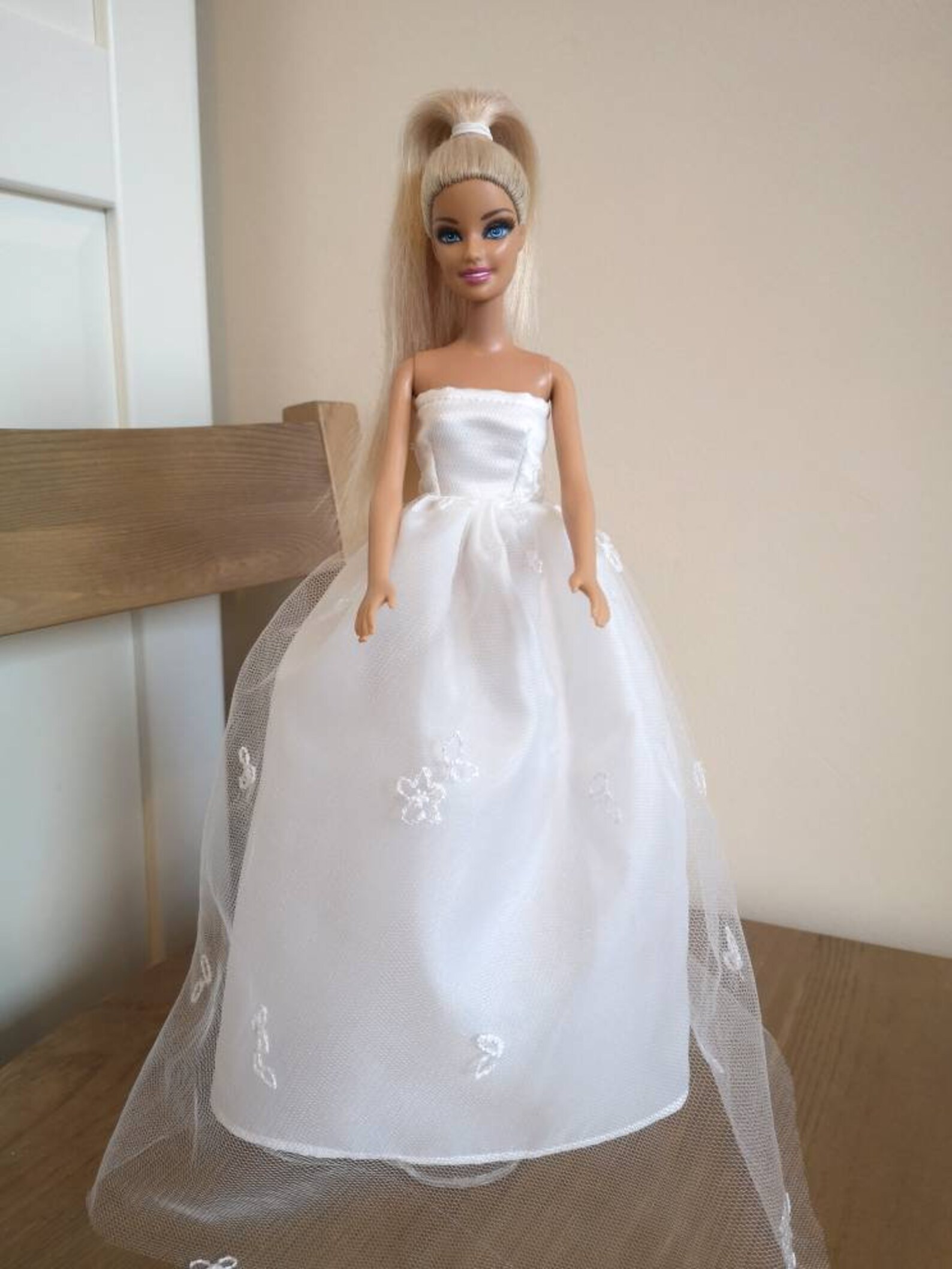 Luxurious Handmade Wedding Princess Dress for Barbie - Etsy