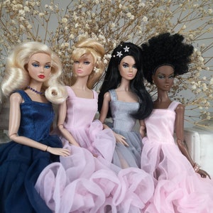 Barbie doll top princess dresses