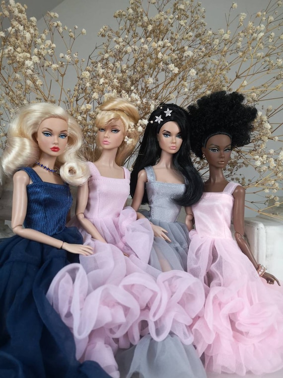 Luxurious Handmade Princess Dress for Baarbiee Doll Etsy