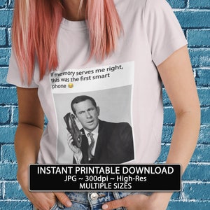 Das erste Smartphone - sehr lustige Kunst für Tshirt Sofortiger Download Drucken Sie auf Ihrem eigenen christlichen T-Shirt druckbare Wandkunst, Entwurf Tassen, Karten