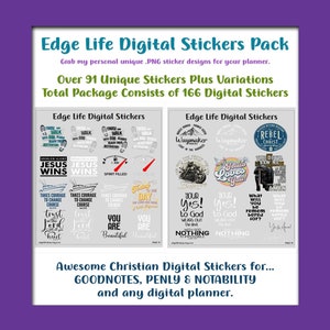 Christian Digital Stickers, Faith Goodnotes Stickers, Girl Planner, Goodnotes 6 Planner Diary, Bible Stickers, Notability, Penly Stickers
