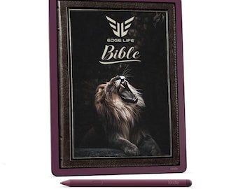NEW Edge Life Bible Pdf for Kindle Scribe 1, 2, 3, Colorsoft. Hyperlinked Bible Books + Chapters. Jesus Words Red/Bold. Like the NKJV & ESV.