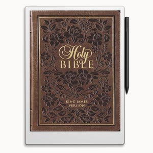 ReMarkable Paper Pro KJV King James Bible PDF Hyperlinked Bible Books & Chapters. NEW Jesus Words Red/Bold. Space for notes. ReMarkable 2.