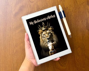 Supernote Manta My Believers eNotes PDF is een sjabloon voor een religieus dagboek met hyperlinks. Geschikt voor preeknotities, een gebedsdagboek en een dankbaarheidsdagboek.