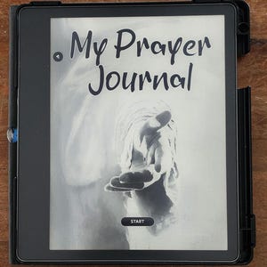 Kindle Scribe 1 & 2 - 2025 New MY PRAYER JOURNAL Pdf Template, 120 Prayer Points of Prayer Details Page + Notes Page. Fully Hyperlinked.