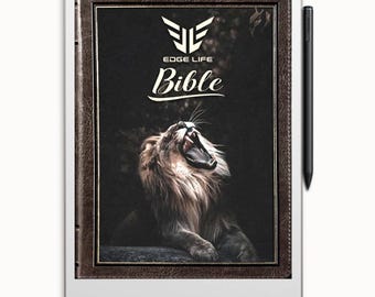 NEW Edge Life Bible Pdf for ReMarkable 2, Pure + Paper Pro 3. Hyperlinked Bible Books + Chapters. Jesus Words Red/Bold. Like the NKJV & ESV.