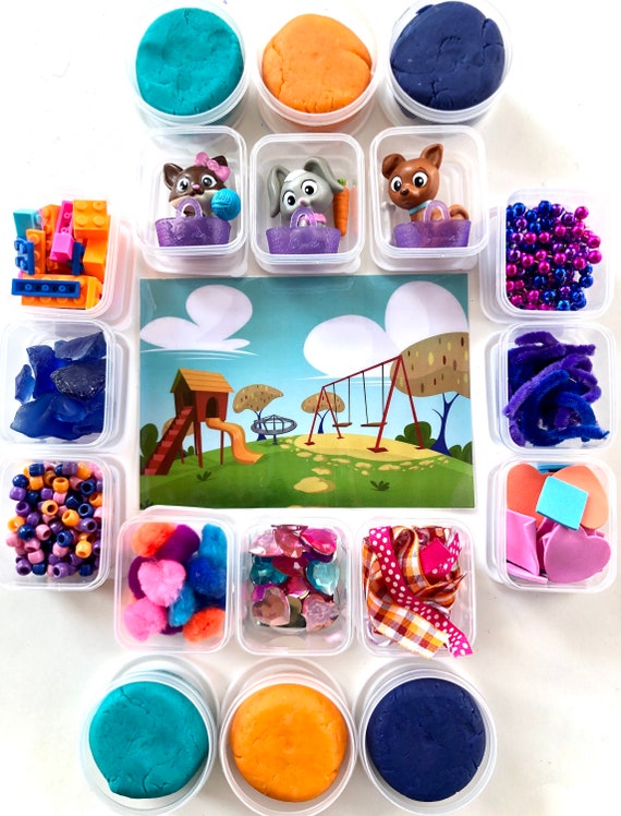 Barbie Pets Sensory Play dough Kit Etsy