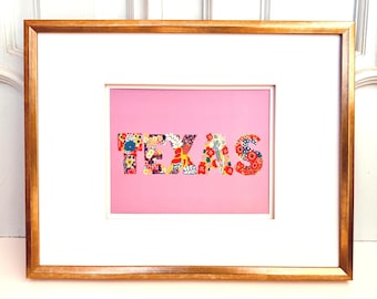 Texas Wildflower Art Print: Pink Floral Illustration (Digital Download)