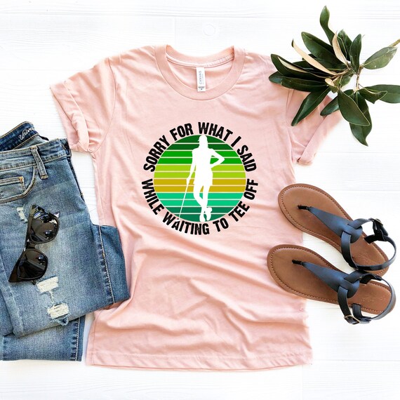 Womens Golf TShirt/Ladies Golf TShirt/Golf Gifts For Etsy