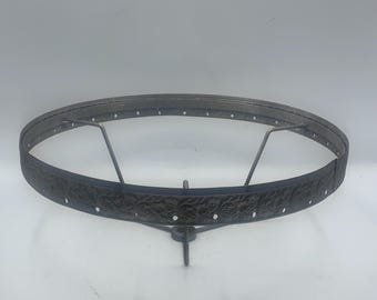 10” Metal lamp shade holder ring part ( used)