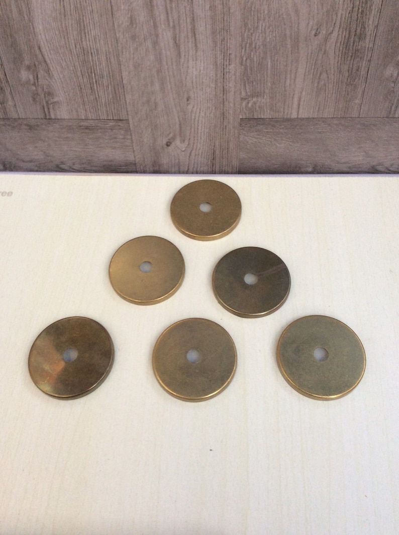 21/2 Vintage Metal Lamp Check Ring Used Set /6 Etsy