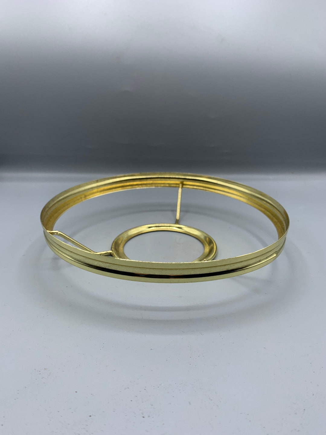 7 Steel Lamp Shade Holder Ring Used Etsy