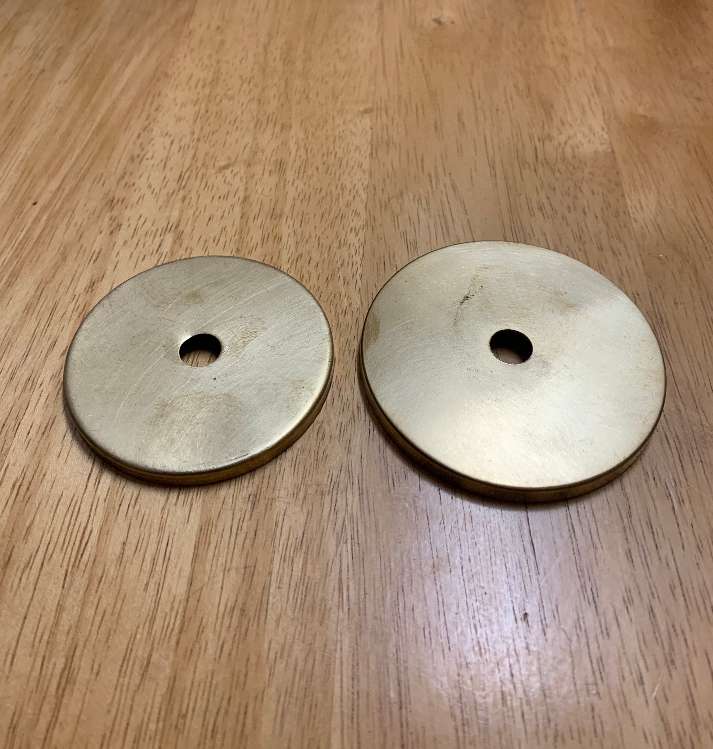 Assorted Check Rings Raw Brass Lamp Check Ring (set /2) - Etsy