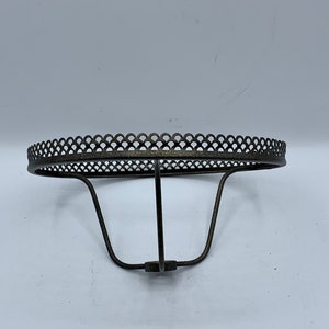 7” vintage metal lamp shade holder ring ( used)