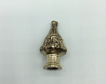 Vintage pot metal lamp finial ( used)